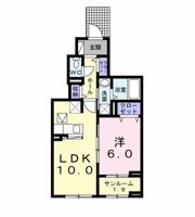 カレント グレイスフル Ⅰの間取り画像
