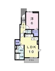 フラン ブリーズ Ⅰの間取り画像