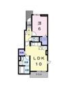 フラン ブリーズ Ⅰの間取り画像