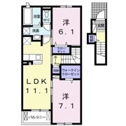 オリーブ Ⅱの間取り画像