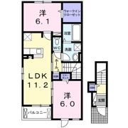 フォンテーヌⅥの間取り画像
