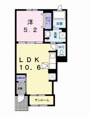 セイバリーヒルズの間取り画像