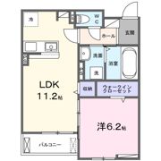 コリーナ アルモ Fの間取り画像