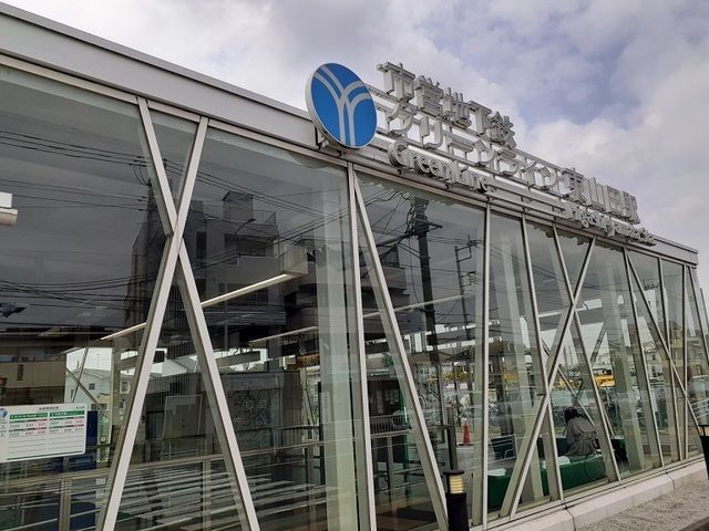 近くの東山田駅まで750m(徒歩10分)