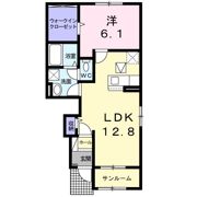 紫陽花・Ⅶの間取り画像