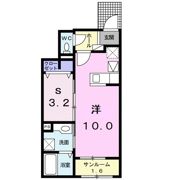 トイロ 蔵子 Aの間取り画像