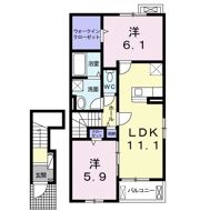 グレイス・K Ⅰの間取り画像
