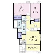 カーサ レフィナードⅡの間取り画像