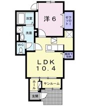 M・アーバンヒルズ府中の間取り画像