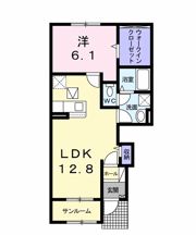 メゾン ド シャルルの間取り画像