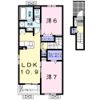 メゾン サカエⅢの間取り画像
