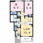 リヨン Aの間取り画像