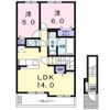 グランデール Aの間取り画像