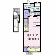 グランデール Bの間取り画像