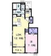 シャルマンカーラCの間取り画像