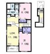 シャルマンカーラCの間取り画像