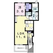 ディアコート桜Ⅰの間取り画像