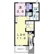 ディアコート桜Ⅰの間取り画像