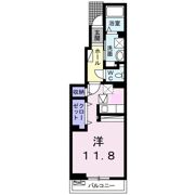 ディアコート桜Ⅱの間取り画像