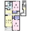 フランフラワーBの間取り画像