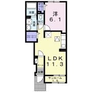 カーサ・ソナーレの間取り画像