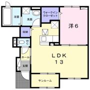 ローザ・ヴィレⅡの間取り画像