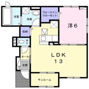 ローザ・ヴィレⅡの間取り画像