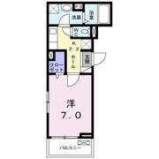 クレール鎌倉の間取り画像