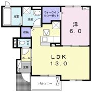 ヴィ エスターテの間取り画像