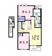 サンヴェール 蔵波 11の間取り画像