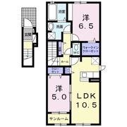 ボン・クールAの間取り画像