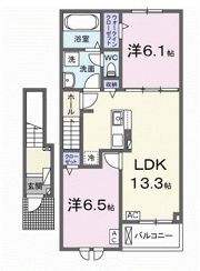 ホープの間取り画像