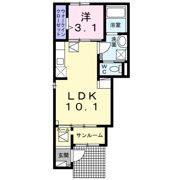 ガンディーノの間取り画像