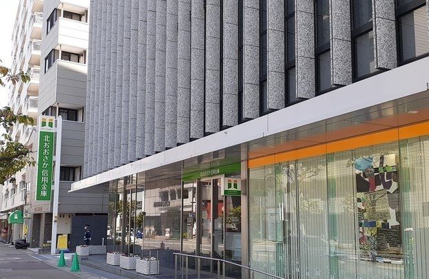 近くの北おおさか信用金庫様まで250m（徒歩4分）