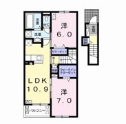 マーサK Bの間取り画像
