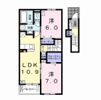 マーサK Bの間取り画像