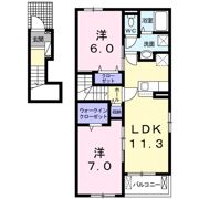 ミミアンジュAの間取り画像
