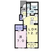 クレメント東九条Bの間取り画像