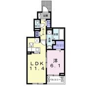 アリヴィオ末広の間取り画像