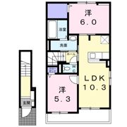 ヴィッラ・フジヤ Ⅶの間取り画像