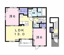 アプローズ・Kの間取り画像