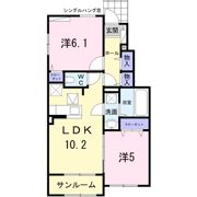 FLAT1の間取り画像