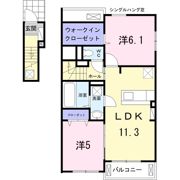 FLAT1の間取り画像