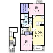 モデルノの間取り画像