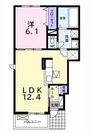 ミレーワ白金の間取り画像