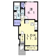 フォレストガーデンの間取り画像