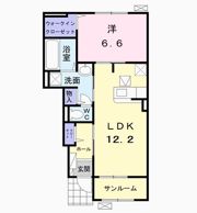 フォレストガーデンの間取り画像