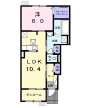 フォレストガーデンの間取り画像