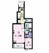 メゾン ド オリーブ Bの間取り画像