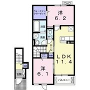 グリーンハイツ本豊田Cの間取り画像
